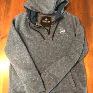 Men’s Hollister size XS blue hoodie